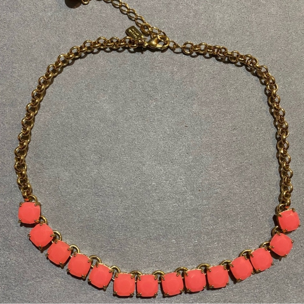 Kate Spade Neon pink necklace